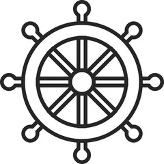 sailor material icon vector