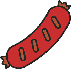 fast food icon vector