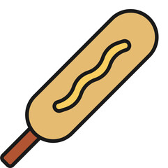 fast food icon vector