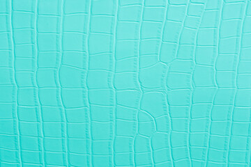 Obraz premium Crocodile bone skin texture background. Green Leather background and texture.