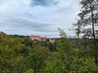 Fototapeta na wymiar castle Bítov in Moravia in czech republic