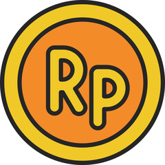 bank material icon vector