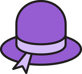 fashion hat icon