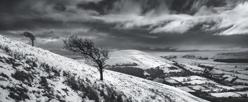 Little Mell Fell from Great Mell Fell