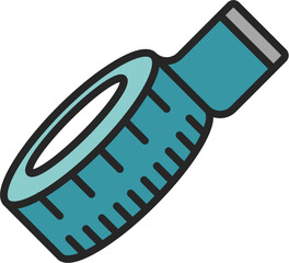 sew material icon vector