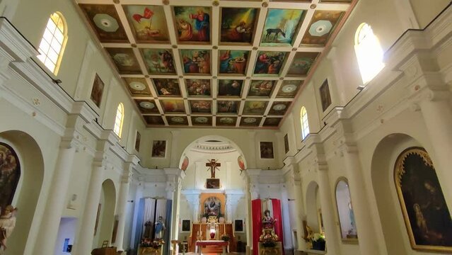 Camerota - Panoramica verticale della Chiesa di Santa Maria delle Grazie