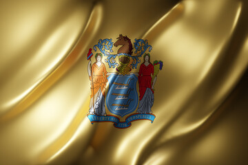 New Jersey State flag - 532400330