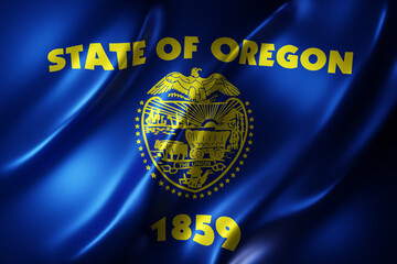 Oregon State flag - 532400339
