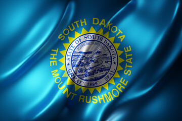 South Dakota State flag - 532400342