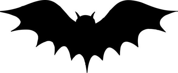 Silhouette of Halloween Bat