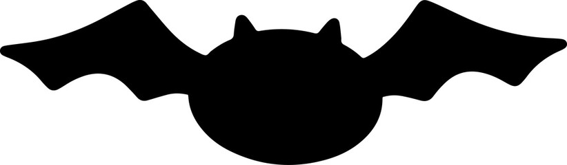 Silhouette of Halloween Bat