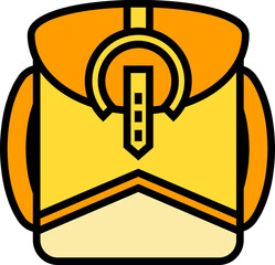 backpack icon illustration