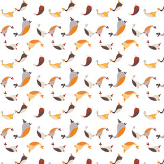 Animal Bird design pattern can be used for pattern, clothes, wallapapper design needs