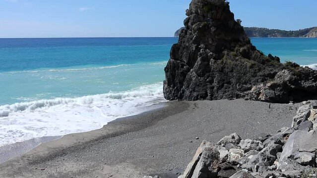 Marina di Camerota - Panoramica della Spiaggia da Peppe da Via Mingardo