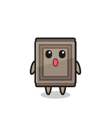 the amazed expression of the carpet cartoon