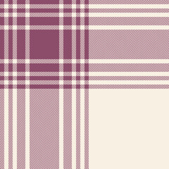 Plaid check pattern. Seamless fabric texture. Tartan textile print.