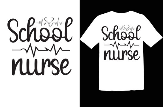 School Nurse Svg Design