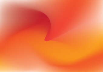 Abstract Blurred gradient mesh orange background. Mesh background for halloween. Vector illustration