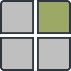 Fototapeta premium web grid icon
