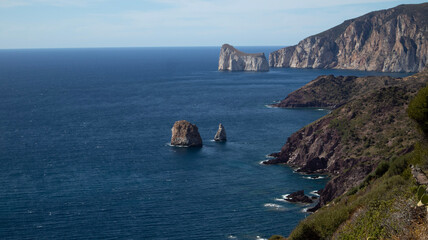 Fototapeta premium cliffs of moher at the coast, Sardinia
