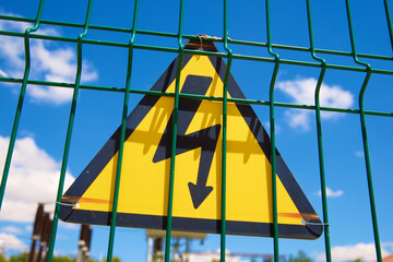 High voltage hazard