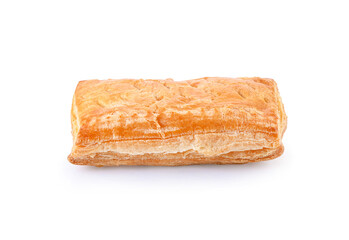 Taro Pie isolated on the white background