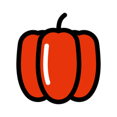 Paprika icon with a color style that is suitable for your modern business