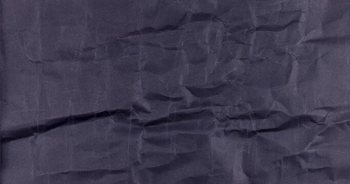 Crunched and Creased Black Paper - Artistic Grunge Mixed Media Animation 