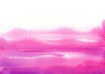 Watercolor abstract romantic background