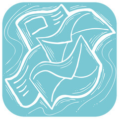 Post mail envelop to send letter, wedding invitation, birthday congratulation postcard. Delivering information old way offline. Hand drawn illustration, cartoon vintage line style drawing.