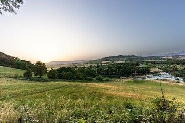 Sonnenuntergang bei Saturnia