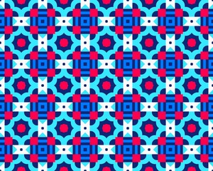 Abstract multicolored Seamless Pattern Illustration Background Texture In Geometric Ornamental Style