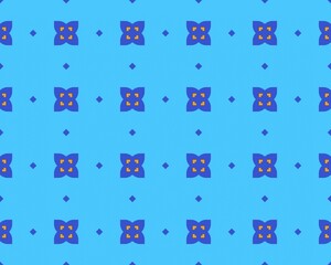 Geometric seamless abstract fabric Design with multicolor Pattern native tribal symmetrical Perfect