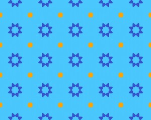 Geometric seamless abstract fabric Design with multicolor Pattern native tribal symmetrical Perfect