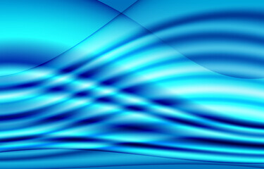 blue and white smooth wave abstract background