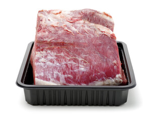  Fresh beef cut isolated on white background 