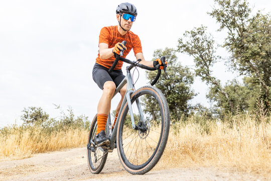 gravel bike orange