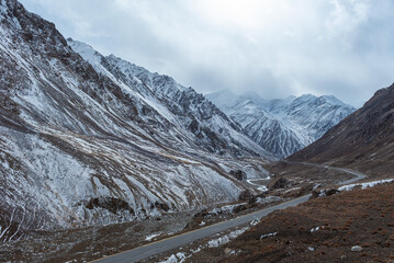 Landscape of Pakistan in autumn season
