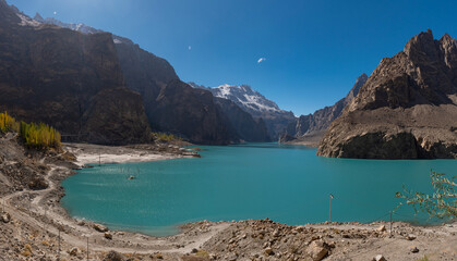 Landscape of Pakistan in autumn season