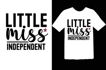 Little miss independent svg design