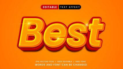 Best Bold Editable Text Effect Style