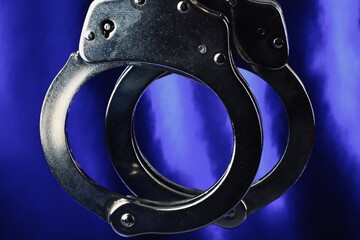 Handcuffs used by police 