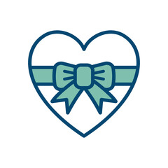 heart - valentine icon vector design template