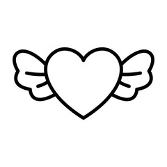heart - valentine icon vector design template