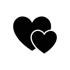 heart - valentine icon vector design template