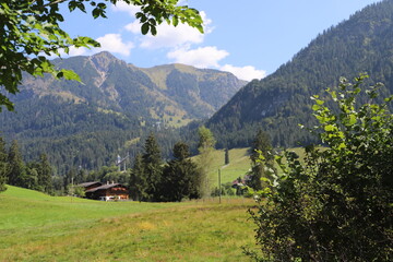 Oberstdorfer Bergidylle im Sommer
