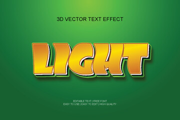 Editable text effect design
