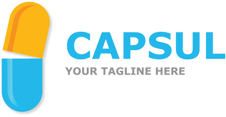Capsul corporate logo design