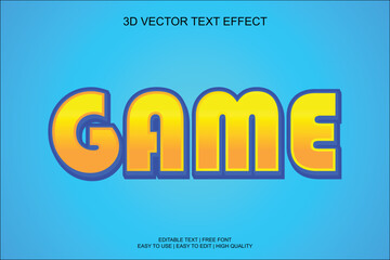 Editable text effect design