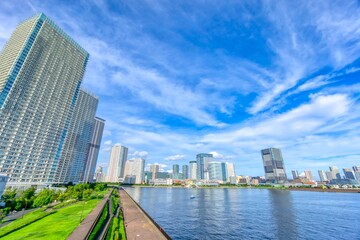 Obraz premium 東京風景 晴海・豊洲